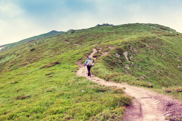 istock ascent of a tourist 1305089469