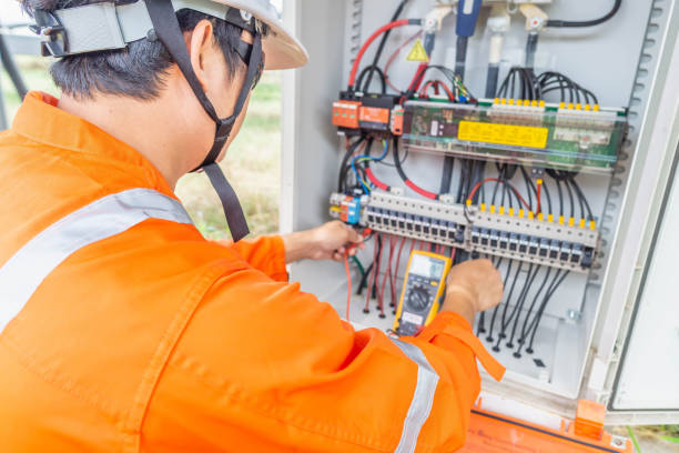 istock Engineers used a Multimeter for checking the performance of the solar panel to confirming systems working normally. Concepts professional engineer for the Solar cell power plant 1305090604