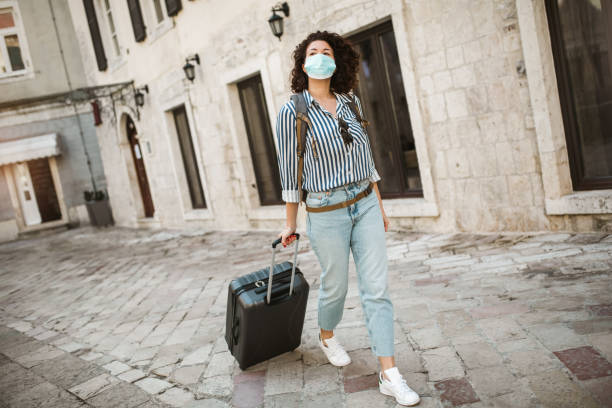istock New normal of traveler. 1305091748