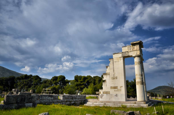 istock Archaeological Site of Asklipieion at Epidaurus 1305093068