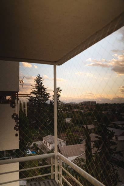 istock sunset seen from apartment terrace 1305093076