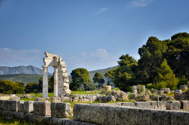 istock Archaeological Site of Asklipieion at Epidaurus 1305093119