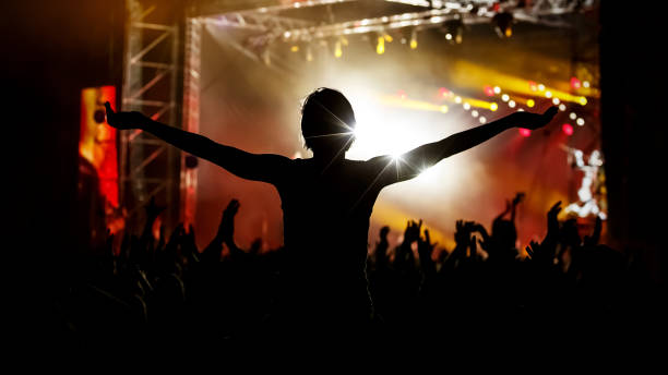 istock People at a public event. 1305093188