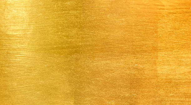 istock Gold metal brushed background 1305095061