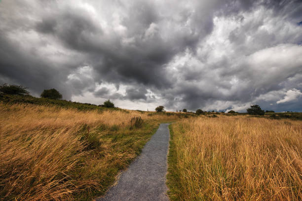 Beautiful and dramatic landscape in Kinsale, County Cork, Ireland