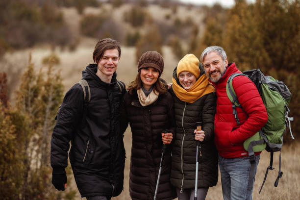 istock Faimly portrait in nature 1305098156