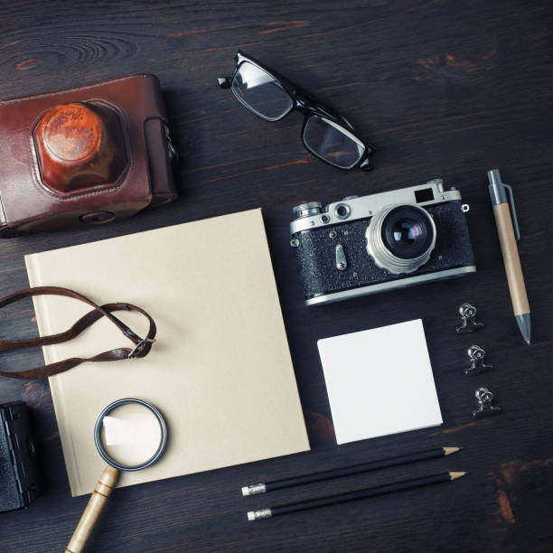 istock Vintage travel items 1305106344
