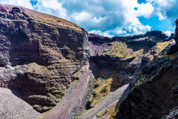 istock Mount Vesuvius, an active volcano located in Naples, Italy 1305109517