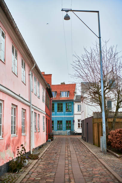 istock Old charming houses in town 1305111532