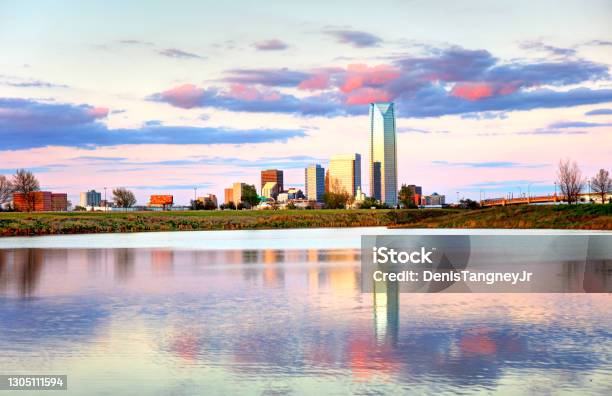 Oklahoma City Oklahoma Stock Photo - Download Image Now - Oklahoma City, Urban Skyline, Oklahoma