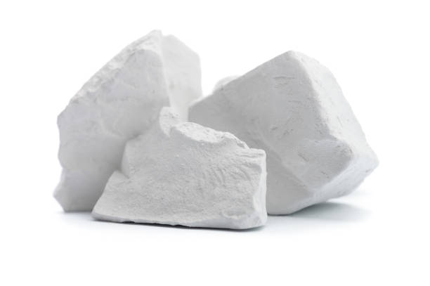 istock natural chalk crushed in large chunks on a white isolated background 1305111901