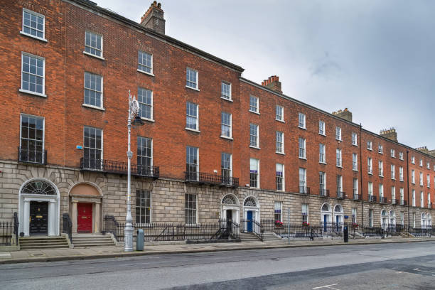 istock Street in Dublin, Ireland 1305115404