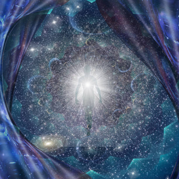 Spirit of Eternity Spirit of Eternity. 3D rendering spiritual enlightenment stock pictures, royalty-free photos & images