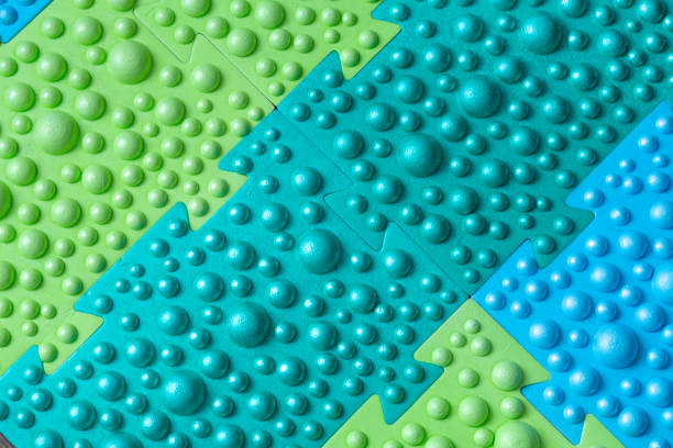 istock background made of spheres with drops 1305140745