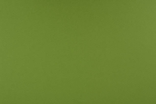 istock Green paper background. Olive green colour paper texture. 1305144629
