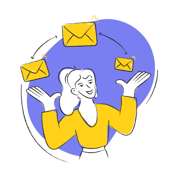 Figure Getting Mail 820+ Woman Getting Mail Mailbox Stock Illustrations, Royalty-Free ...