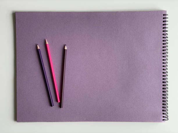 istock Pencils and album 1305146149