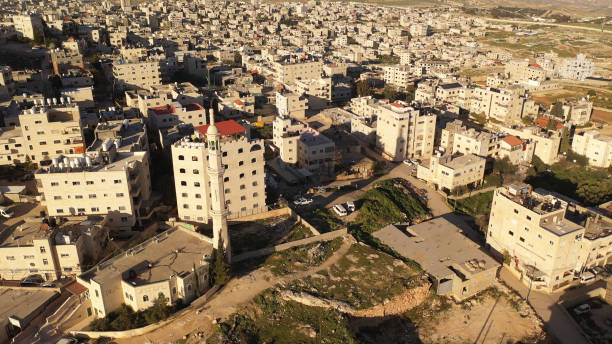 istock Palestinian Anata Refugees Camp - aerial view 1305152619
