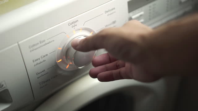 Premium Photo  Electronic panel of the washing machine. 60 degrees celsius.  close up.