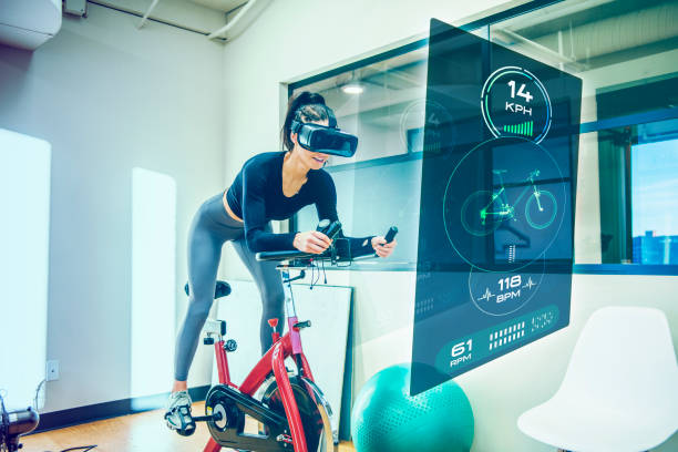 istock Virtual Reality Fitness 1305158902