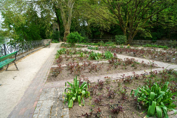 istock Artificially created park in Germany Bavaria for recreation 1305159127