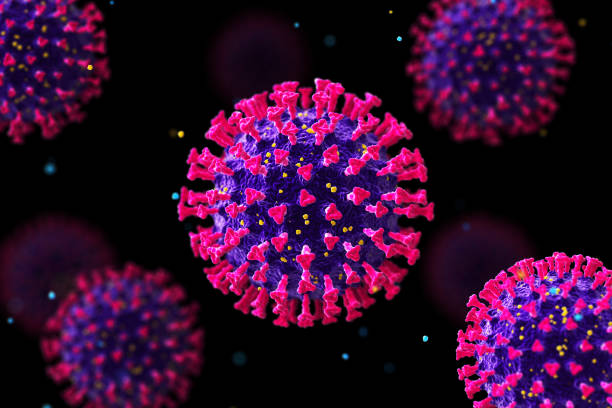 istock COVID-19 Cells New Strain Black 1305166274