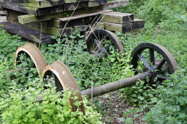 istock Heritage railway line outdoor store 1305194507