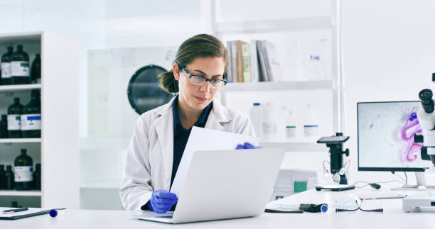 istock Reviewing the results of an experiment 1305209256
