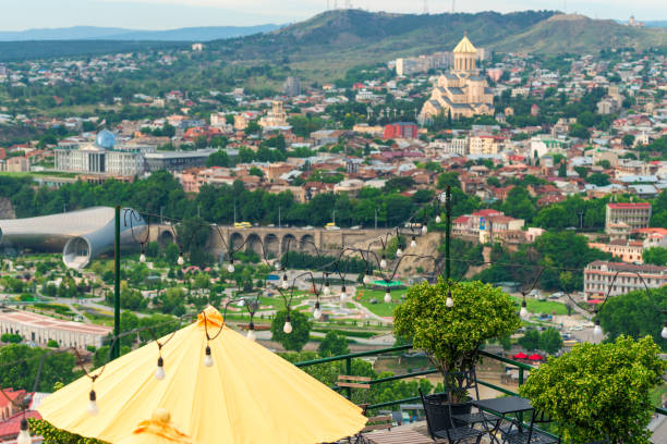 Nice view of Tbilisi, Georgia
