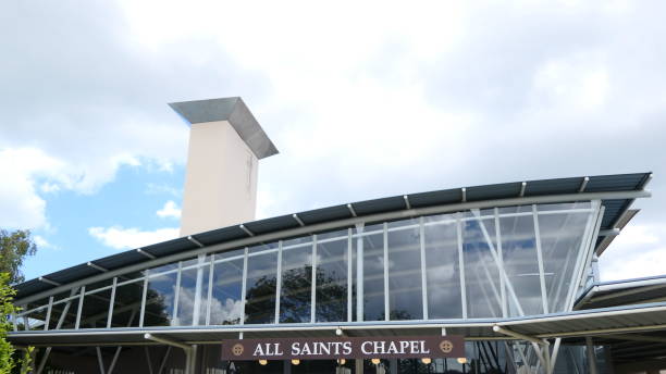 istock Catholic chapel and altar for worshippers 1305216217