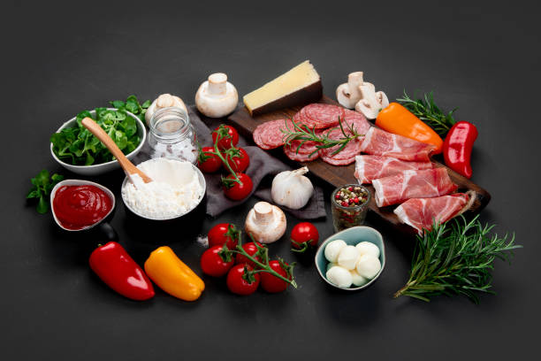 istock Italian pizza preparation 1305234450