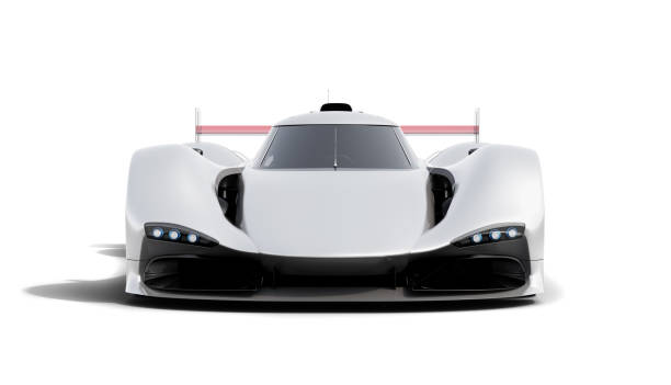 istock generic  supercar, lemans prototype, photorealistic render, isolated on white 1305245169