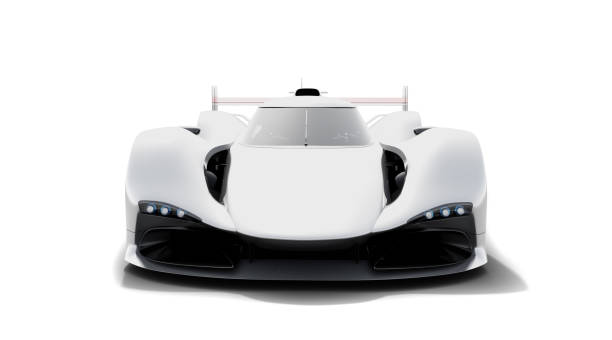 istock generic  supercar, lemans prototype, photorealistic render, isolated on white 1305245172
