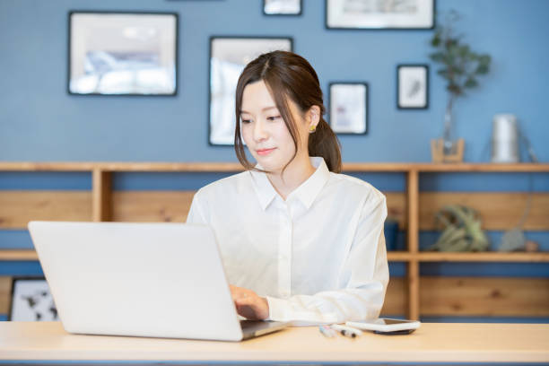istock A woman working in a casual room 1305254042