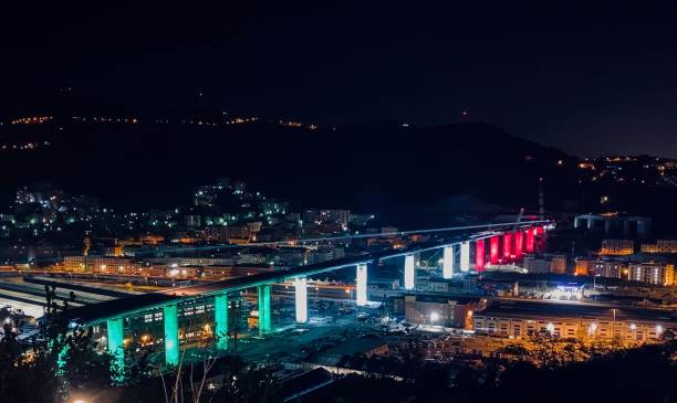 istock Saint George Viaduct of Genoa 1305254836