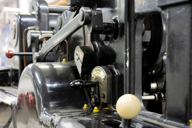 istock Heidelberg Cylinder printing and die cutting machine 1305266548