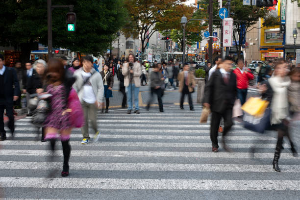 istock Crosswalk in Tokyo 1305274028