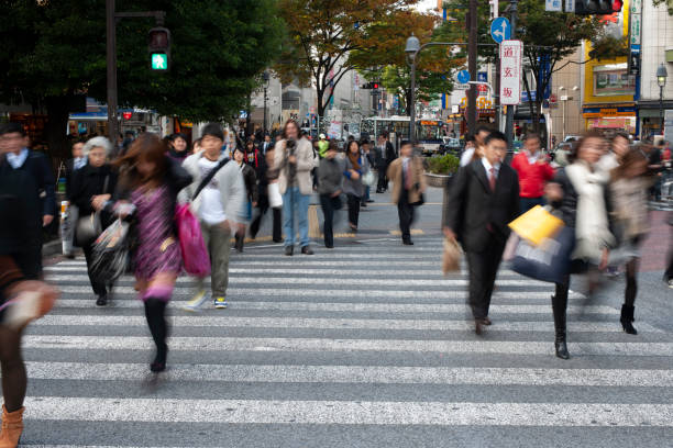 istock Crosswalk in Tokyo 1305274088