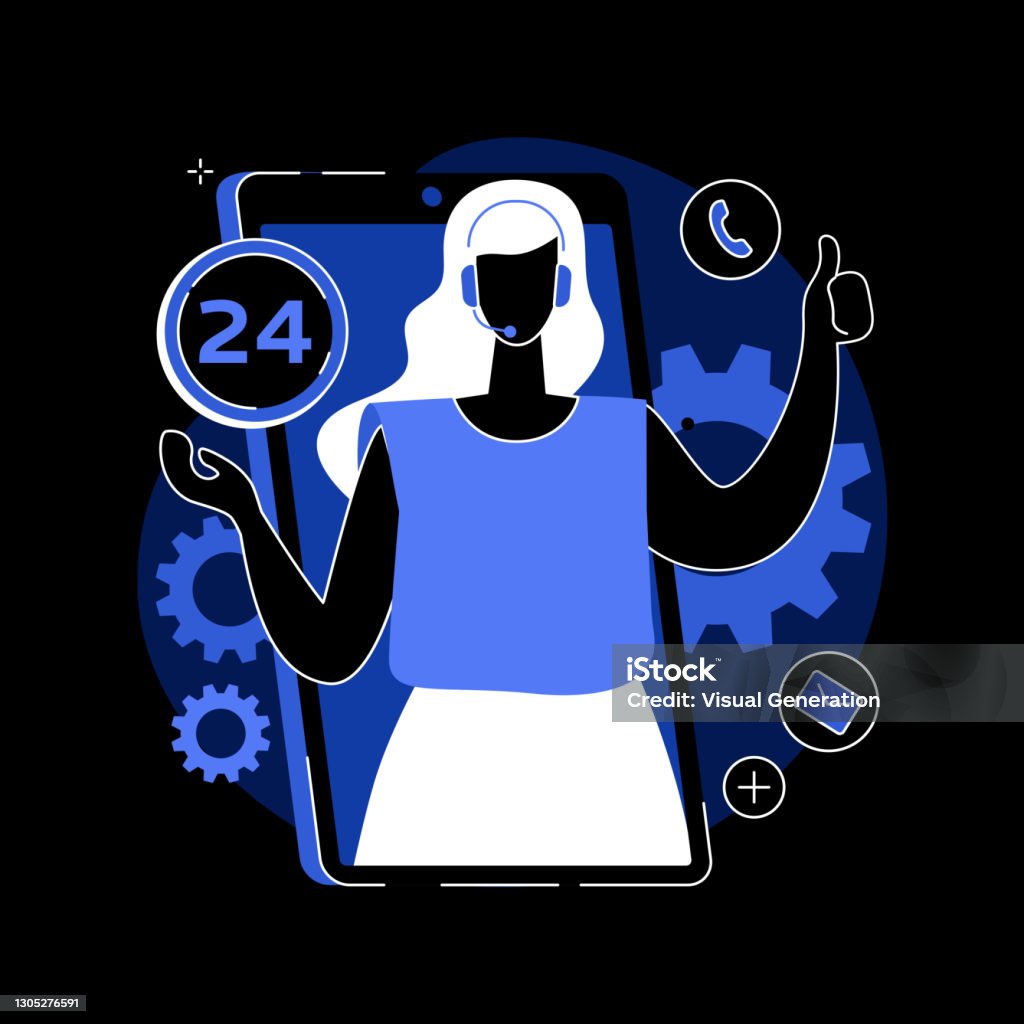 Support Abstract Concept Vector Illustration Stock Illustration ...