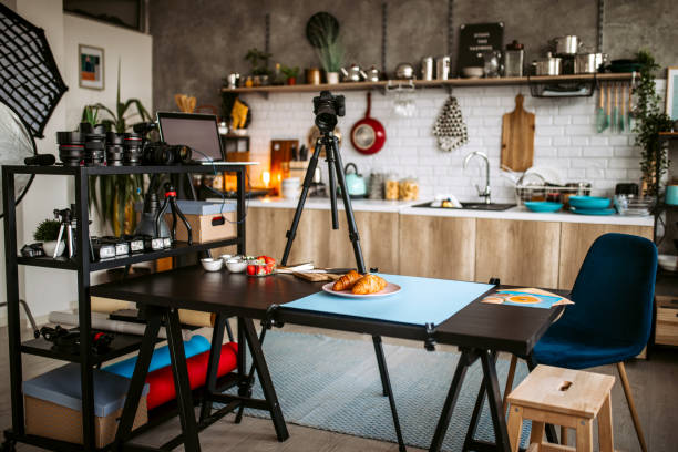 Food photography studio
