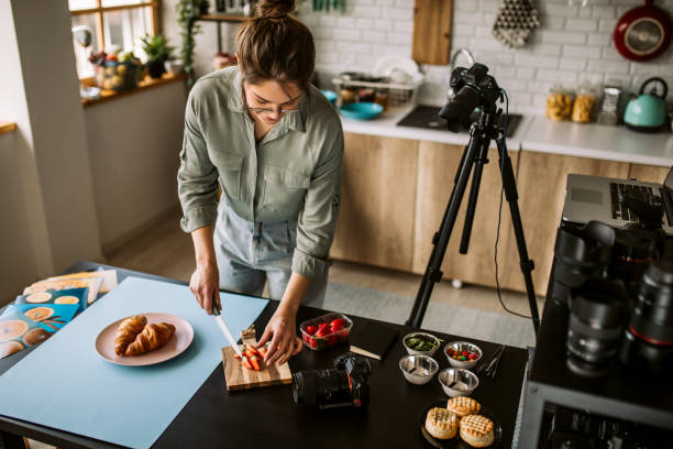 istock Arranging food for photoshooting 1305284728