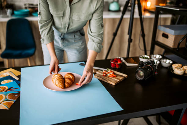 istock Arranging food for photoshooting 1305284734