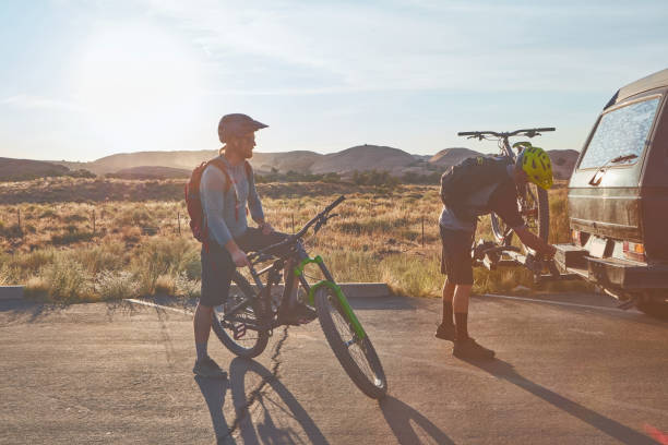 istock Time was never wasted on a mountain bike 1305285092