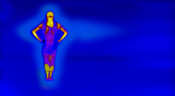 istock Thermographic image of the human body at different temperatures 1305290867
