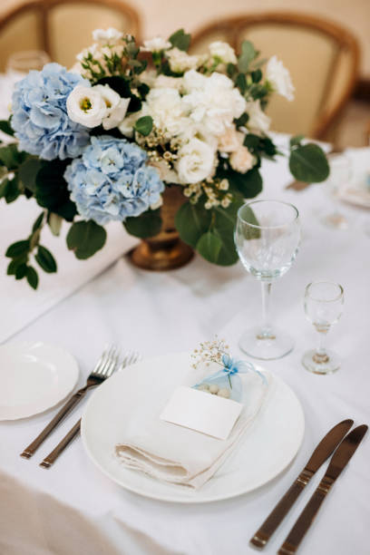 istock elegant wedding decorations made of natural flowers 1305292000