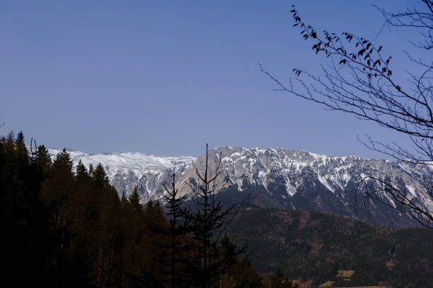 istock view to high mountains with snow while hiking in the winter 1305294514