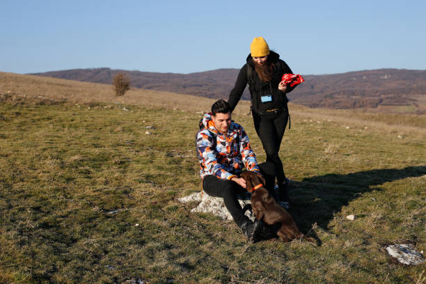 istock Young couple having fun outdoors stock photo 1305298639