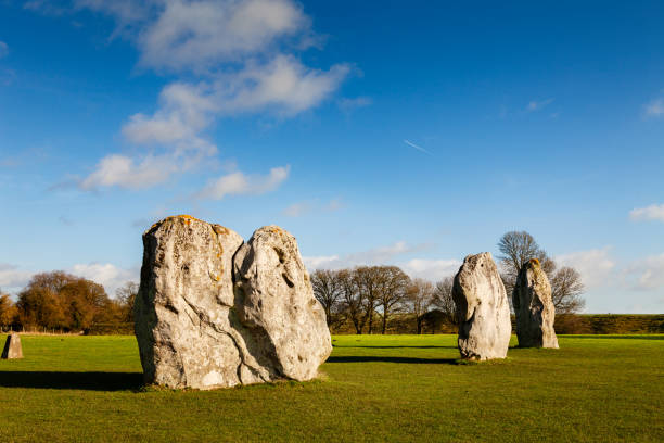 istock Standing stones at Avebury, on a bright Winter's day, Wiltshire, Uk 1305305615