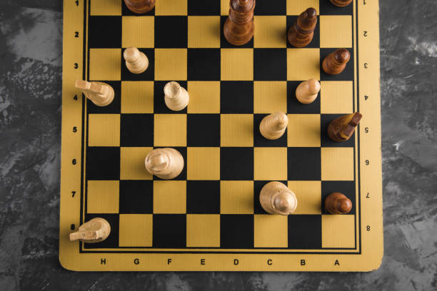 istock chess stones on the board 1305313712