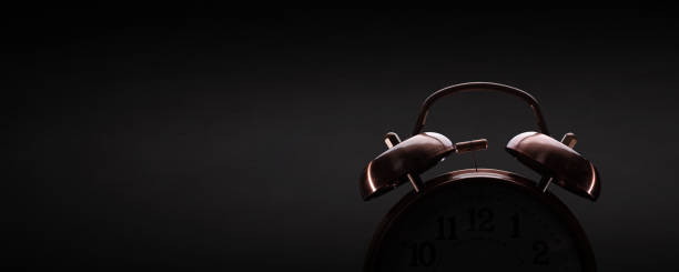 Upper part of  a retro alarm clock